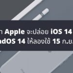 คาดว่า Apple จะปล่อย iOS 14 และ iPadOS 14